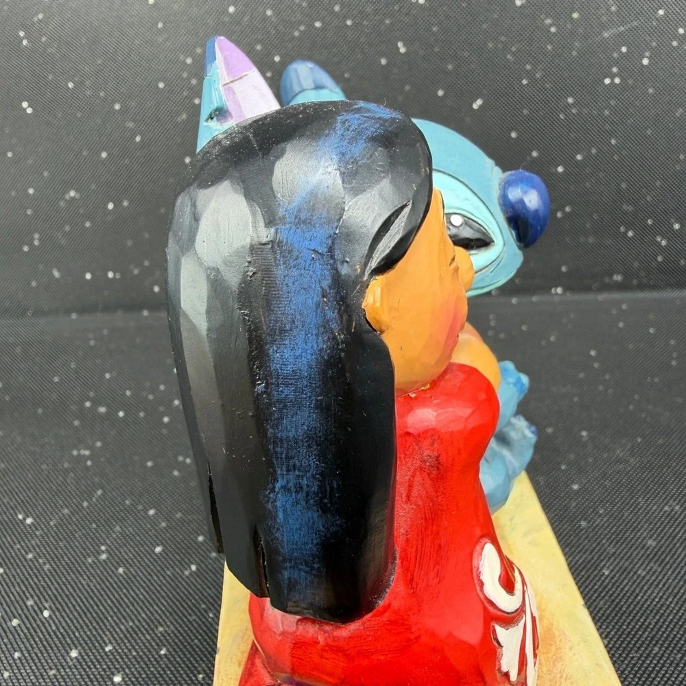 Disney Traditions Jim Shore Lilo and Stitch Ohana Means Family Figurine Resin
